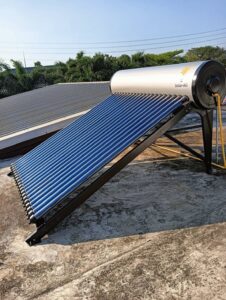 solarall solar water heater เครื่องทำน้ำร้อนพลังงานแสงอาทิตย์