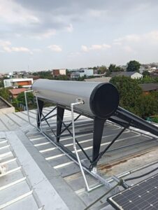solar water heater เครื่องทำน้ำร้อนพลังงานแสงอาทิตย์ Solar hot water
