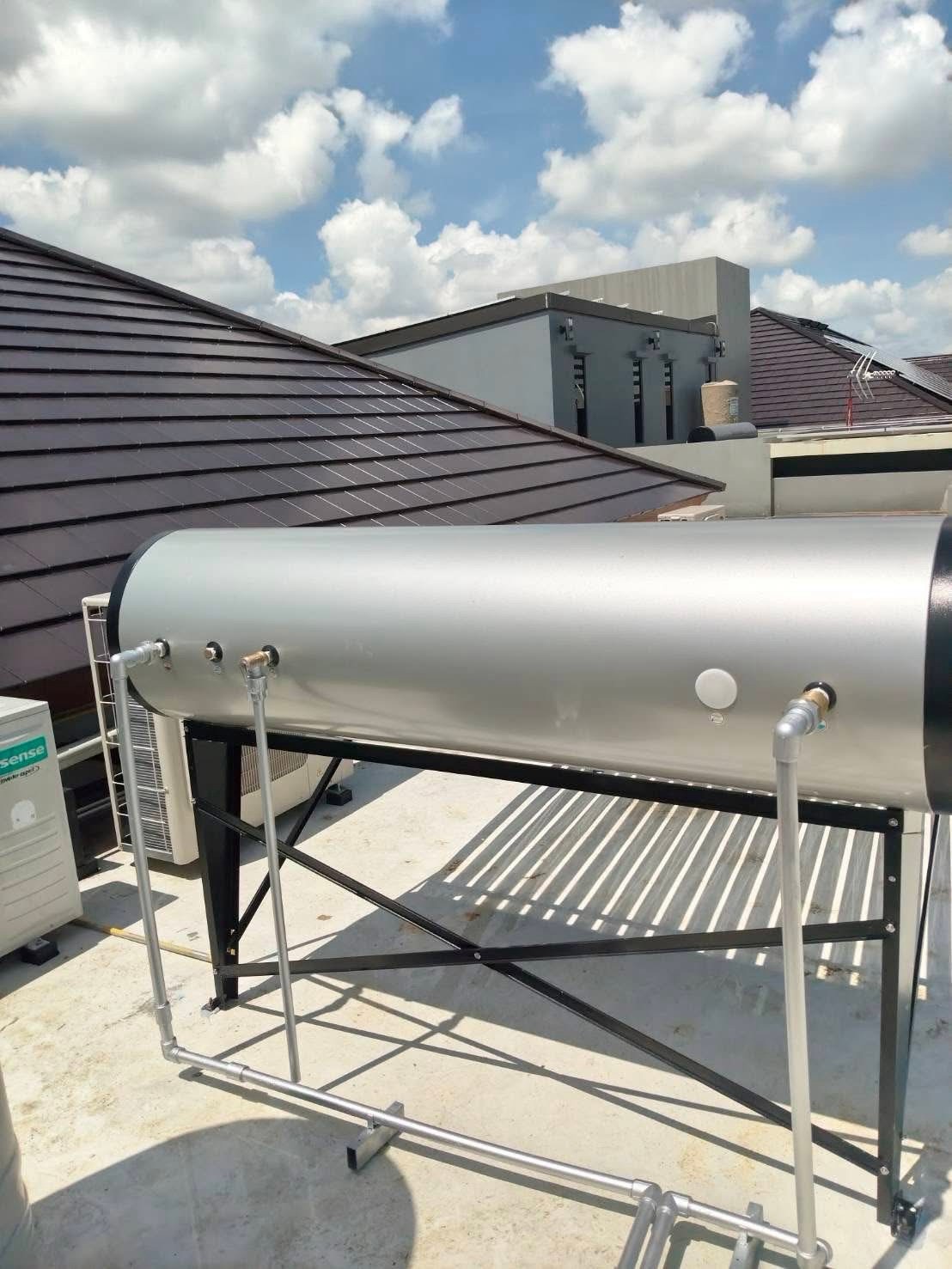 solar water heater เครื่องทำน้ำร้อนพลังงานแสงอาทิตย์ Solarall